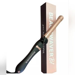 Beachwaver B1 Rotating Curling Iron in Midnight Rose w/ bonus